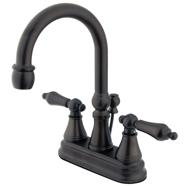 4" Centerset Bathroom Faucet, Oil Rubbed Bronze
